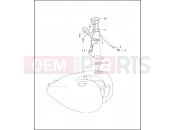 Harley-Davidson 2003 POLICE DYNA DEFENDER  - FXDP FUEL SENDER