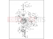 CARBURETOR (1 OF 2) - Harley-Davidson FLHR SIDECAR - SIDECAR FOR FLHR 2003