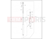 Harley-Davidson 2003 SIDECAR FLHT/I SIDECAR  - SIDECAR FOR FLHT/I FRONT FORK - LEFT (FAIRING MODELS)