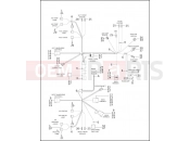 Harley-Davidson 2003 SIDECAR FLHT/I SIDECAR  - SIDECAR FOR FLHT/I WIRING HARNESS, INTERCONNECT - FLHT & FLTR MODELS