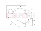 Harley-Davidson 2003 SIDECAR FLHTC SIDECAR  - SIDECAR FOR FLHTC HARNESS, BANK ANGLE SENSOR