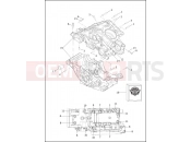 Harley-Davidson 2003 VRSC VRSCA V-ROD 98  - VRSCA 98 CRANKCASE - UPPER & LOWER