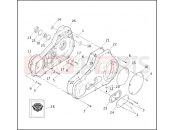 PRIMARY HOUSING - Harley-Davidson CVO DYNA WIDE GLIDE - FXDWG3 2002