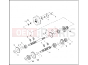 Harley-Davidson 2002 DYNA DYNA LOW RIDER  - FXDL TRANSMISSION GEARS