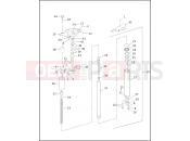 FRONT FORK - RIGHT (2 OF 2) - Harley-Davidson FLHT/I SIDECAR - SIDECAR FOR FLHT/I 2002