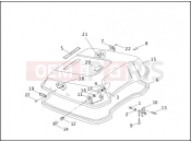 Harley-Davidson 2002 SIDECAR FLHTCU/I SIDECAR  - SIDECAR FOR FLHTCU/I LUGGAGE BOX (COVER)