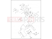 Harley-Davidson 2002 SIDECAR FLHTCU/I SIDECAR  - SIDECAR FOR FLHTCU/I SPEEDOMETER & TACHOMETER - FLTR