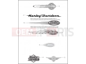 Harley-Davidson 2002 SOFTAIL HERITAGE SPRINGER  - FLSTS FUEL TANK TRIM