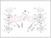 Harley-Davidson 2002 SOFTAIL SOFTAIL STANDARD  - FXSTI HANDLEBAR SWITCHES