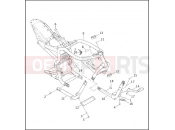 Harley-Davidson 2002 VRSC VRSCA V-ROD  - VRSCA FRAME & JIFFY STAND