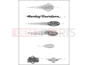 Harley-Davidson 2001 SOFTAIL FAT BOY  - FLSTFI FUEL TANK TRIM