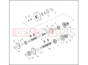Harley-Davidson 2001 TOURING ELECTRA GLIDE CLASSIC  - FLHTC TRANSMISSION GEARS