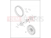 Harley-Davidson 2000 DYNA DYNA SUPER GLIDE CONVERTIBLE  - FXDS CONV FRONT WHEEL - LACED