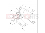 Harley-Davidson 2000 SIDECAR FLHT/I SIDECAR  - SIDECAR FOR FLHT/I FUEL TANK CONSOLE - FLHT & FLTR