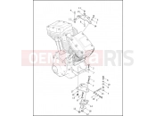 Harley-Davidson 2000 SIDECAR FLHTC/I SIDECAR  - SIDECAR FOR FLHTC/I ENGINE MOUNTS & STABILIZER LINKS