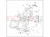 Harley-Davidson 2000 TOURING ELECTRA GLIDE CLASSIC  - FLHTC SIDECAR CONNECTION KIT