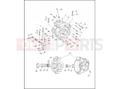 CRANKCASE - Harley-Davidson CVO DYNA SUPER GLIDE - FXR2 1999