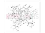 FRAME & JIFFY STAND - Harley-Davidson CVO DYNA SUPER GLIDE - FXR2 1999