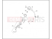 FUEL GAUGE - Harley-Davidson CVO DYNA SUPER GLIDE - FXR2 1999