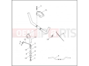 HANDLEBAR - Harley-Davidson CVO DYNA SUPER GLIDE - FXR2 1999