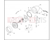 HEADLAMP - Harley-Davidson CVO DYNA SUPER GLIDE - FXR2 1999