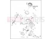 INSTRUMENTS - FXDWG - Harley-Davidson DYNA SUPER GLIDE SPORT - FXDX 1999