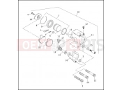 Harley-Davidson 1999 SOFTAIL FAT BOY  - FLSTF FRONT BRAKE CALIPER