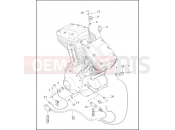 Harley-Davidson 1999 TOURING ROAD GLIDE  - FLTR ENGINE SENSORS & SWITCHES