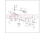 HARLEY-DAVIDSON DYNA SUPER GLIDE CONVERTIBLE  - FXDS CONV CRANKCASE - GEAR SIDE