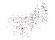 HARLEY-DAVIDSON DYNA SUPER GLIDE CONVERTIBLE  - FXDS CONV EXHAUST SYSTEM