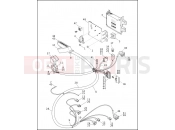 Harley-Davidson 1998 TOURING ELECTRA GLIDE STANDARD  - FLHT WIRING HARNESS & CONTROL MODULE - FUEL INJECTED MODELS