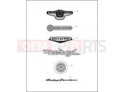 Harley-Davidson 1998 TOURING ELECTRA GLIDE CLASSIC  - FLHTC FUEL TANK TRIM