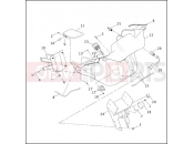Harley-Davidson 1998 TOURING ROAD GLIDE  - FLTR INNER FAIRING - FLTR MODELS