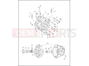 HARLEY-DAVIDSON SOFTAIL CUSTOM  - FXSTC CRANKCASE
