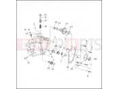HARLEY-DAVIDSON SOFTAIL CUSTOM  - FXSTC CRANKCASE - GEAR SIDE