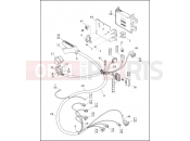 Harley-Davidson 1997 TOURING ULTRA CLASSIC  - FLHTCUI WIRING HARNESS & CONTROL MODULE - FUEL INJECTED