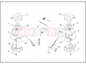 HARLEY-DAVIDSON DYNA SUPER GLIDE  - FXD HANDLEBAR SWITCHES - 1996