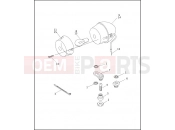 HARLEY-DAVIDSON SOFTAIL CUSTOM  - FXSTC FRONT TURN SIGNALS
