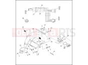HARLEY-DAVIDSON ELECTRA GLIDE CLASSIC  - FLHTCI SIDECAR FENDER