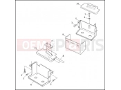 Harley-Davidson 1995 DYNA DYNA SUPER GLIDE  - FXD BATTERY TRAY