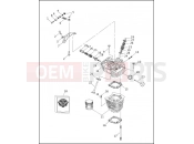 Harley-Davidson 1995 DYNA DYNA SUPER GLIDE  - FXD CYLINDERS, VALVES & HEADS - VÂ²â¢ EVOLUTION