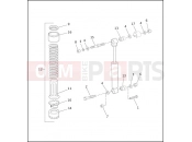 Harley-Davidson 1995 DYNA DYNA SUPER GLIDE  - FXD SHOCK ABSORBERS - AIR & HYDRAULIC