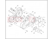 HARLEY-DAVIDSON DYNA WIDE GLIDE  - FXDWG PRIMARY HOUSING