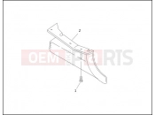 Harley-Davidson 1995 SIDECAR FLHTC SIDECAR  - SIDECAR FOR FLHTC REAR BELT GUARD