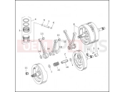 Harley-Davidson 1995 TOURING ELECTRA GLIDE STANDARD  - FLHT PISTONS, CONNECTING RODS & FLYWHEELS (2 OF 2)