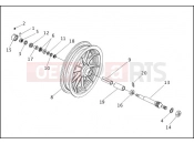Harley-Davidson 1995 TOURING ELECTRA GLIDE STANDARD  - FLHT SIDECAR WHEEL