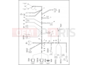 Harley-Davidson 1995 TOURING ELECTRA GLIDE STANDARD  - FLHT WIRING HARNESS, MAIN - 1995 FLT
