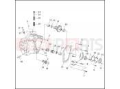 HARLEY-DAVIDSON DYNA SUPER GLIDE CONVERTIBLE  - FXDS CONV CRANKCASE - GEAR SIDE