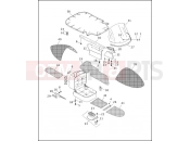 Harley-Davidson 1994 SIDECAR FLHTC/I SIDECAR  - SIDECAR FOR FLHTC/I SIDECAR - INTERIOR