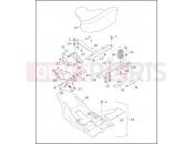 Harley-Davidson 1994 SIDECAR FLHTC/I SIDECAR  - SIDECAR FOR FLHTC/I SEAT - SPRING CUSHION
